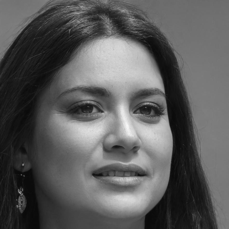 Retrato de Marina Rodríguez, estudiante destacada